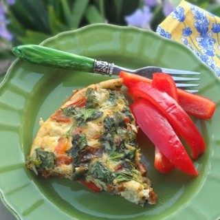 Easy Oven Omelette, gluten-free, dairy-free