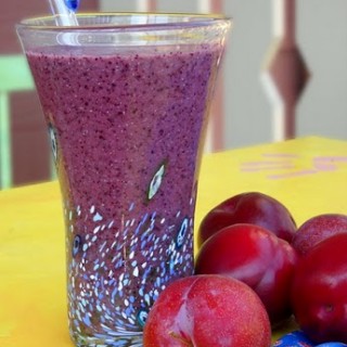 Plum or Nectarine Smoothies, dairy-free