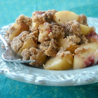 Gluten Free Peach Cobbler