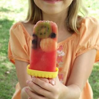 Watermelon Fruit Popsicles