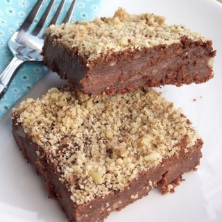 Gluten-free Walnut Bean Brownies