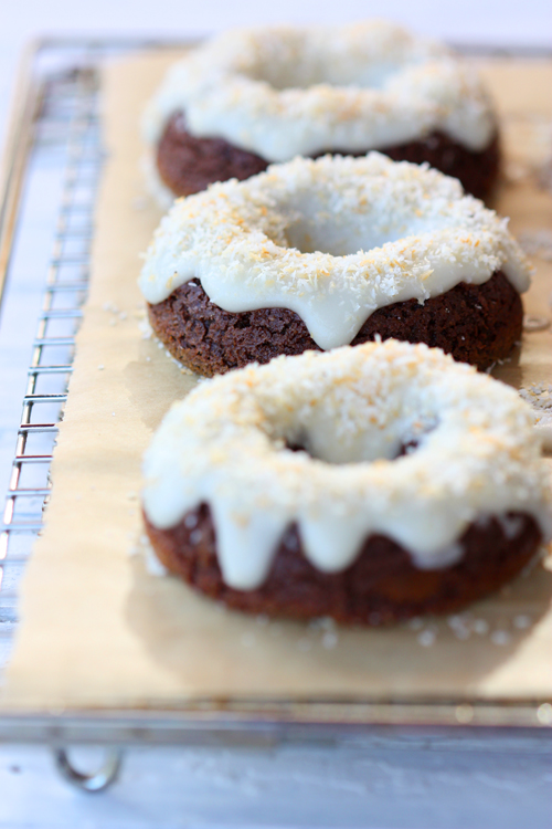 chocolate gluten-free doughnuts