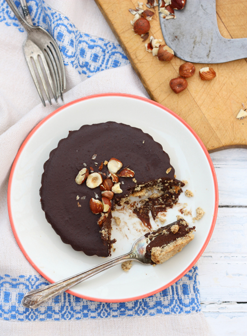 chocolate hazelnut pie