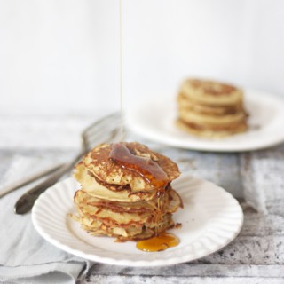 Banana Silver Dollar Coconut Flour Pancakes