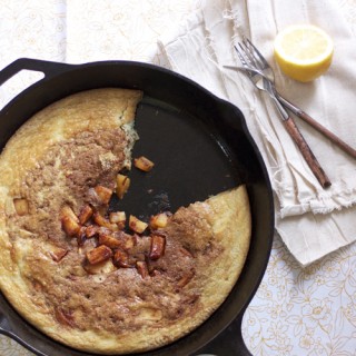 German Apple Pancakes & Caveman Feast