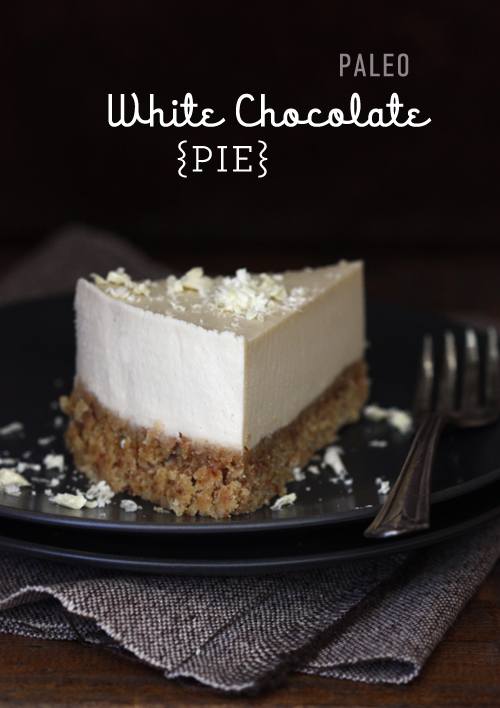 paleo white chocolate pie