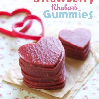 Strawberry Rhubarb Gummies