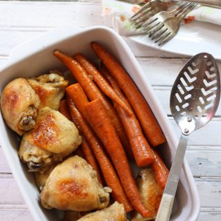 Slow Cooker Chicken Thighs and Carrots and Thai Basil Chicken Soup