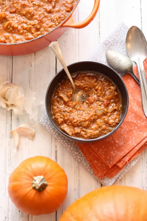 pumpkin paleo chili