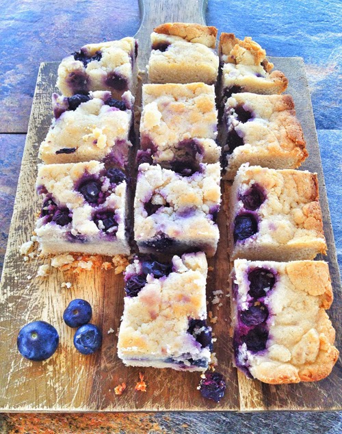 blueberry lemon bars