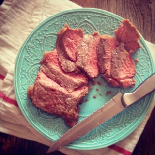 Easy Oven Roasted Strip Steak