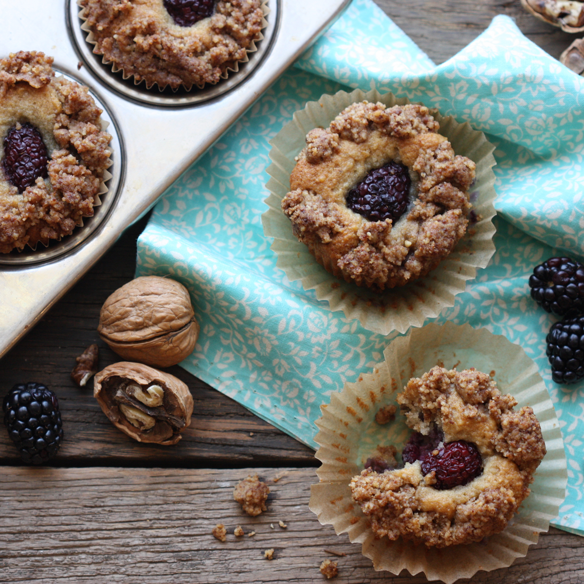 walnut muffins