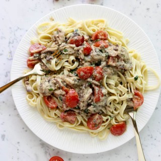 Make it Paleo II : Lobster fettuccine alfredo