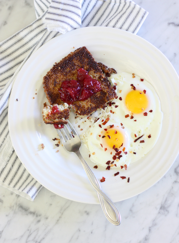 fried quinoa cakes